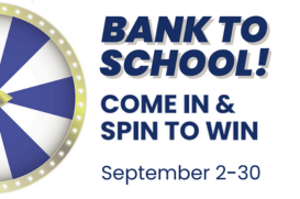 bank to school: spin to win